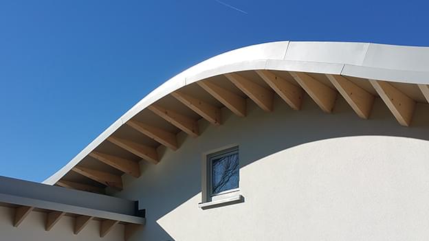 Eco house Curved Roof